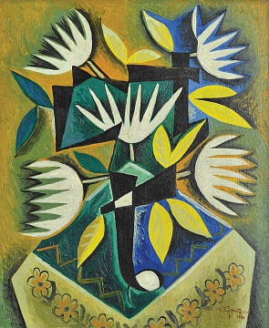 «Стилізовані квіти», 1991