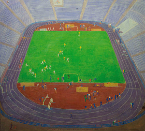 "На стадионе Динамо день тренировок", 1968