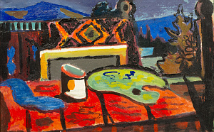 «Натюрморт з палітрою», 1970-і