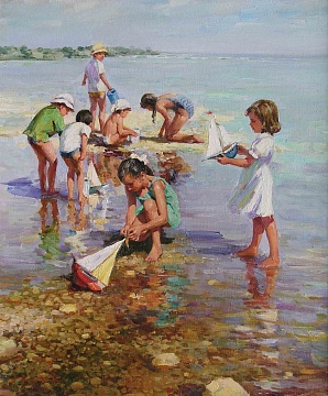 "Діти на пляжі", 1999