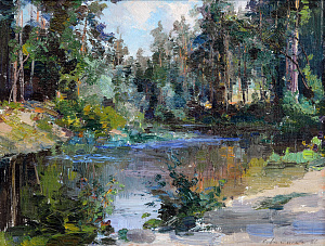  — «Озеро в Пущі-Водиці», 1960