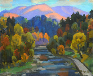 "Осень над рекой Уж", 1977