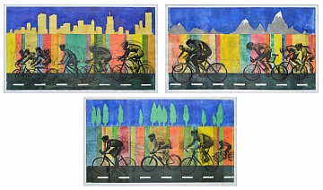 Триптих “Tour de France”, 2014