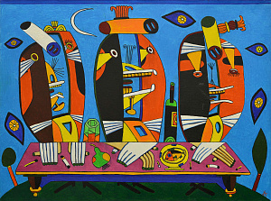 «Тайная вечеря», 1998