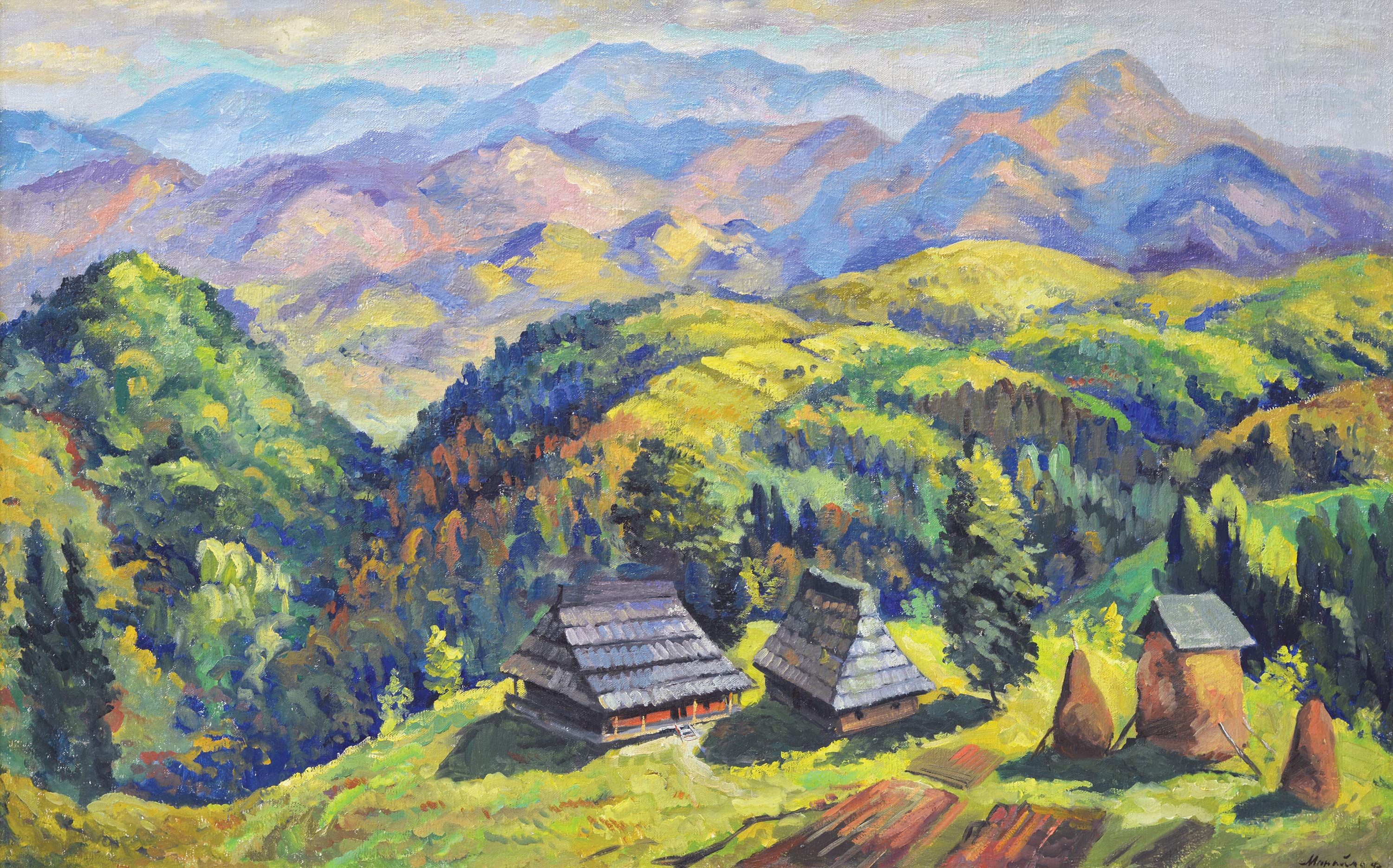 «Карпатський пейзаж», 1970-і