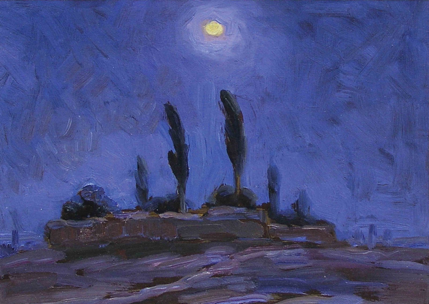 «Лунная ночь», 1942 г.