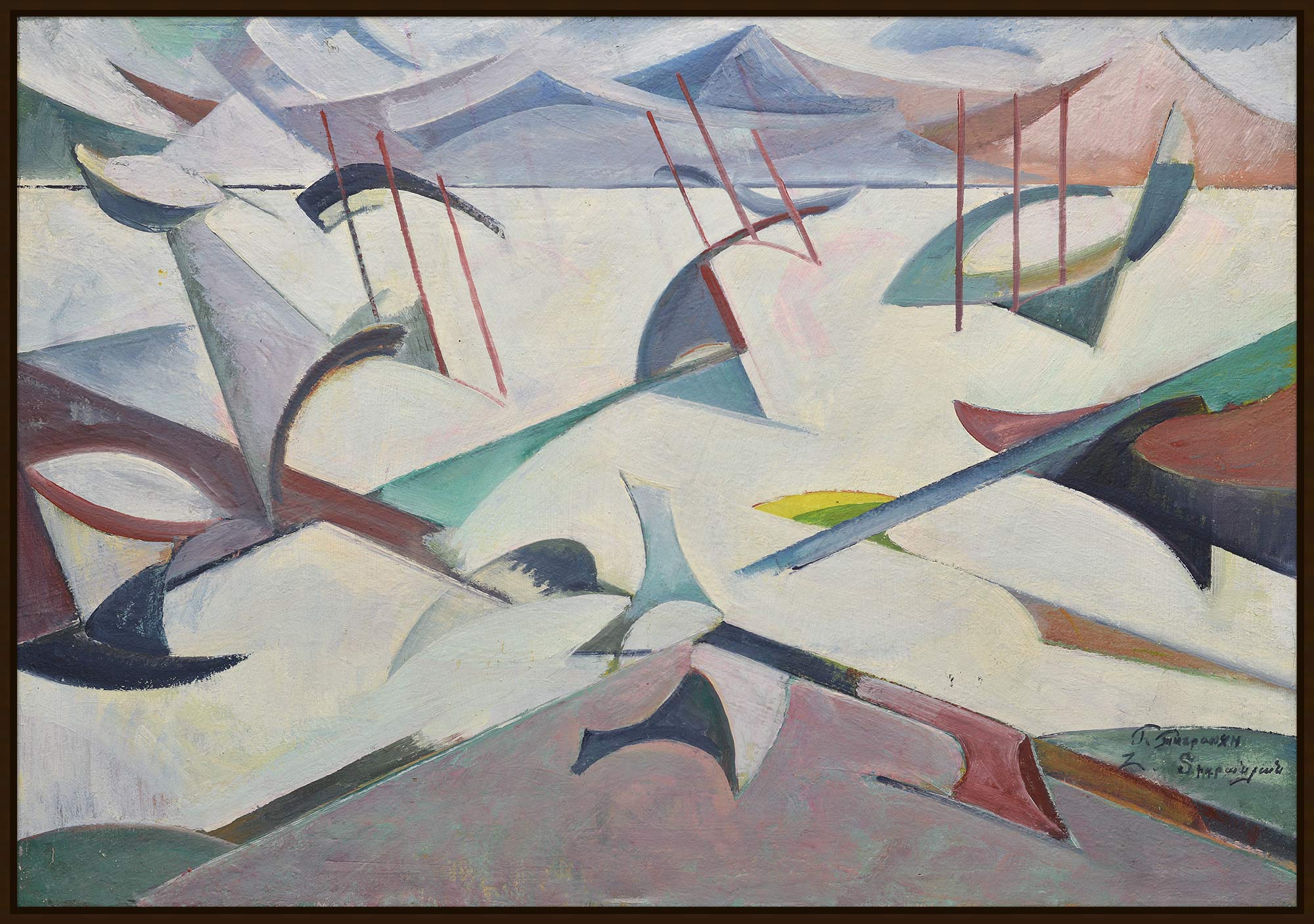«Абстрактна композиція», 1972-1975 - 1