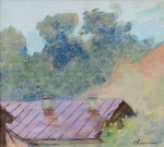 «После дождя. Дом Светлицкого на Дегтярной», 1930-е