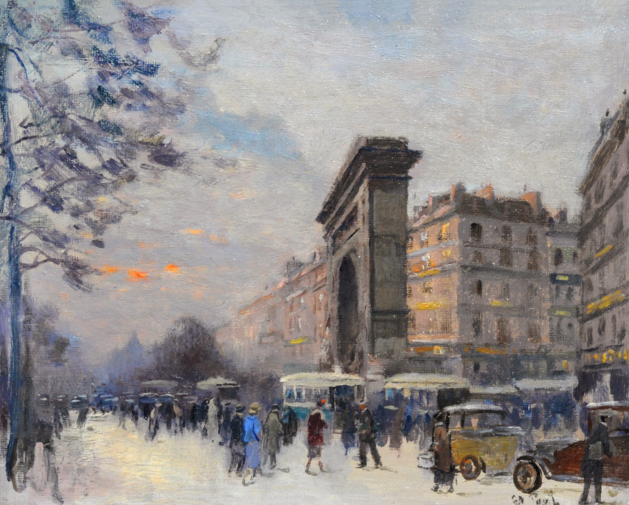 «Ворота Сен-Дені. Париж», 1912