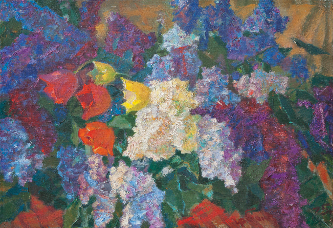 «Тюльпани та бузок», 1975