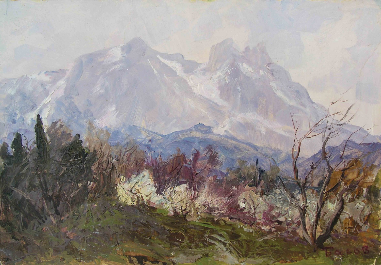 «Крымские горы», 1960-е гг.