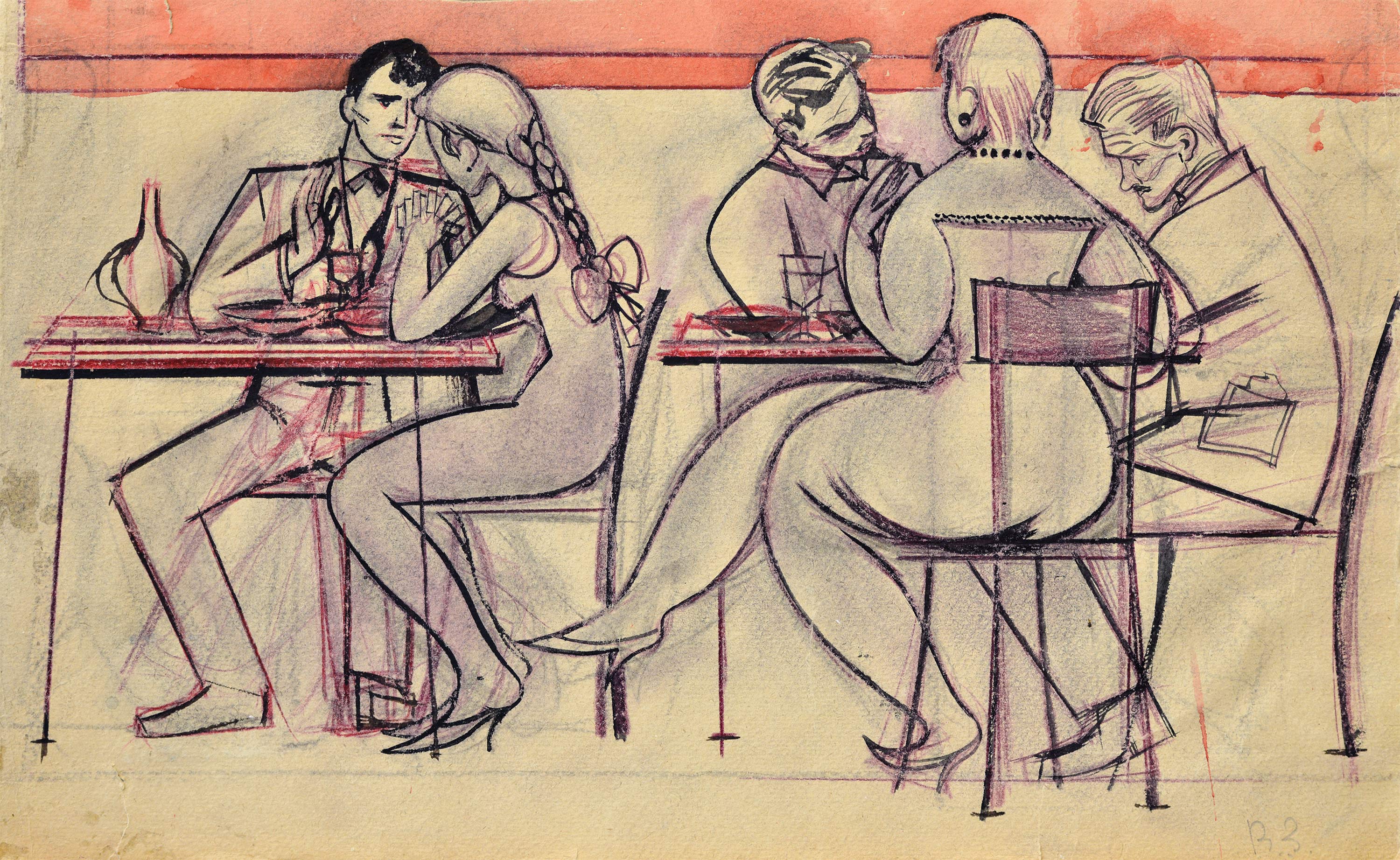 «В кафе», 1960-і