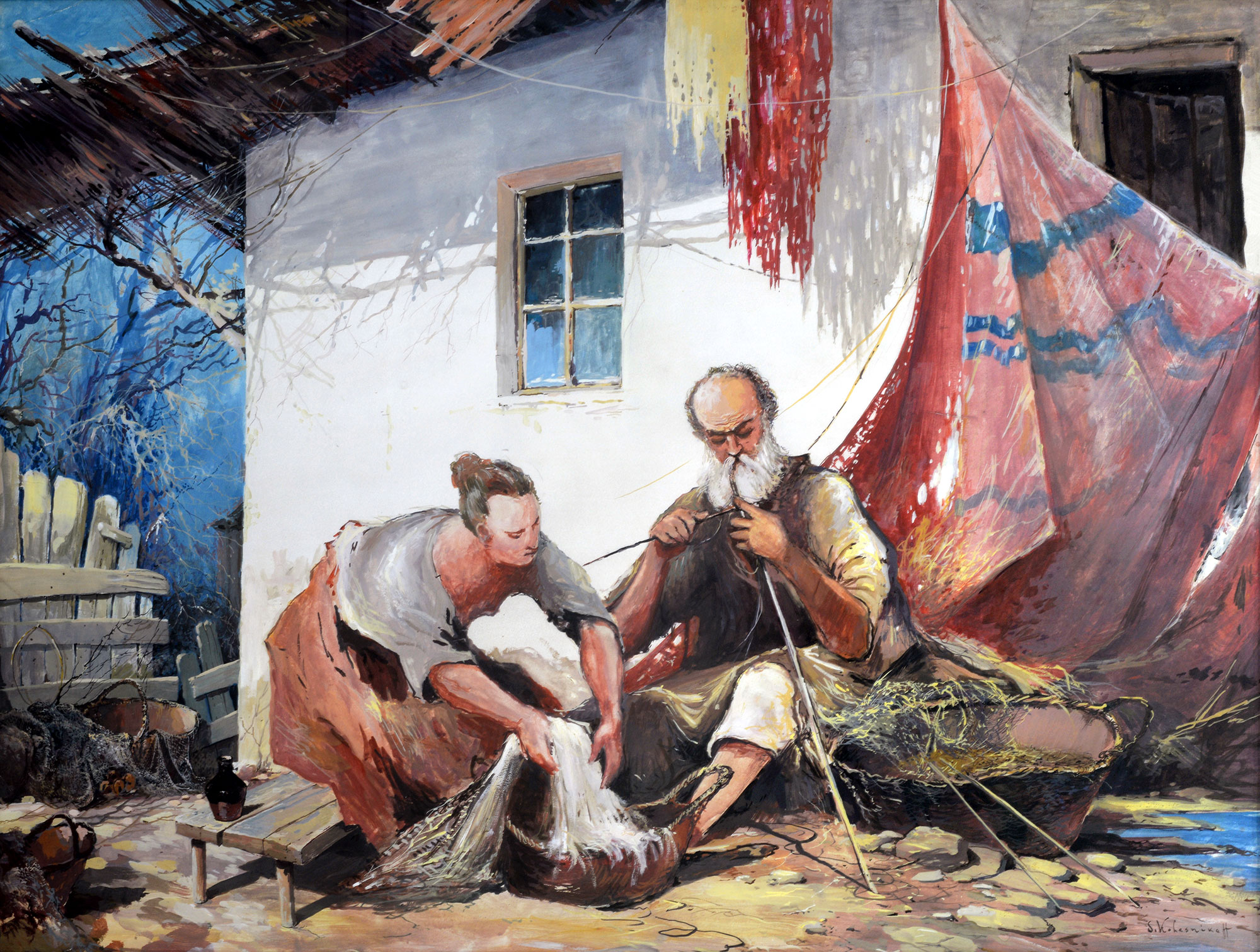  — «Ремонт сіток», II чверть ХХ ст.