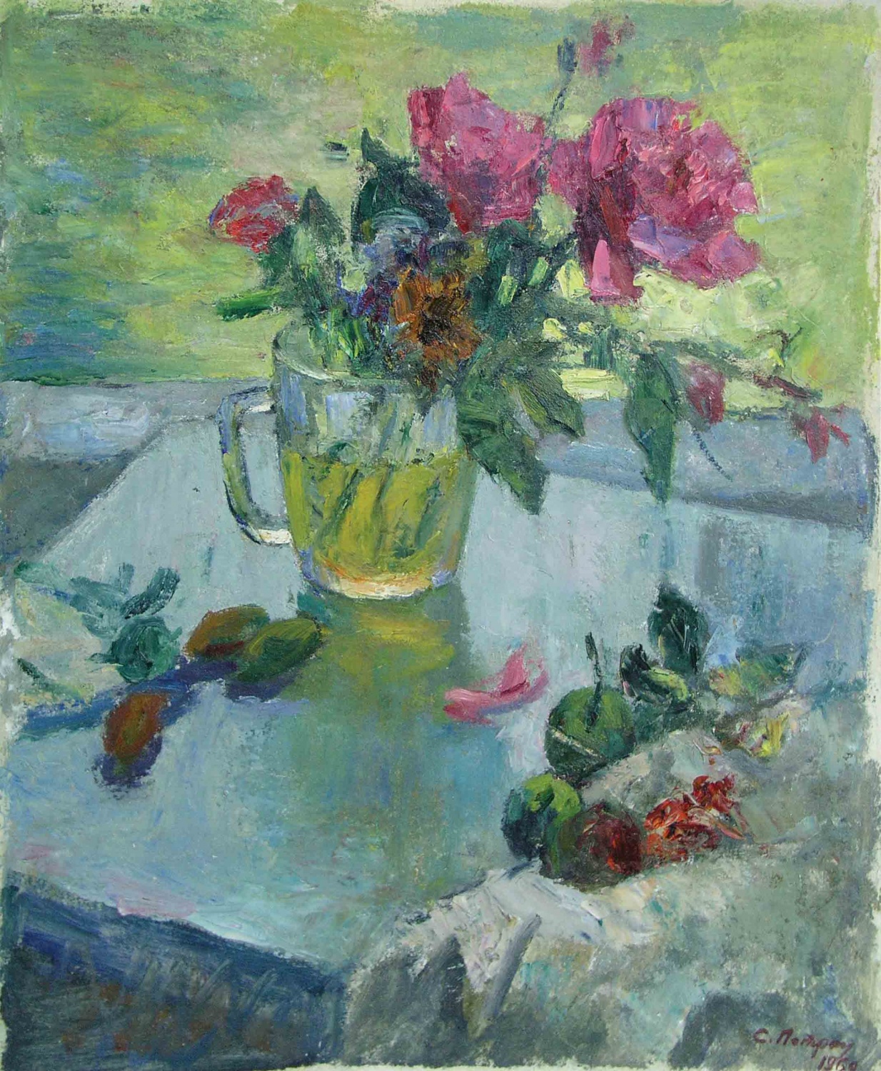 "Квіти у склянці", 1969