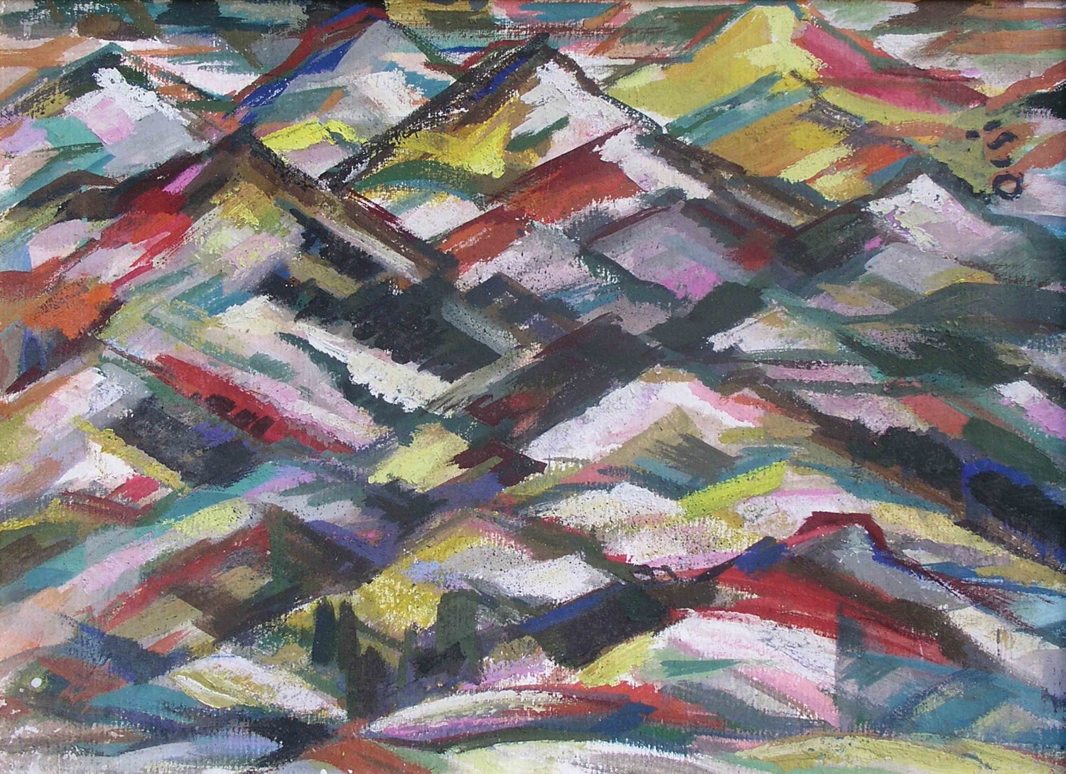 «Гірський пейзаж», 1960-і
