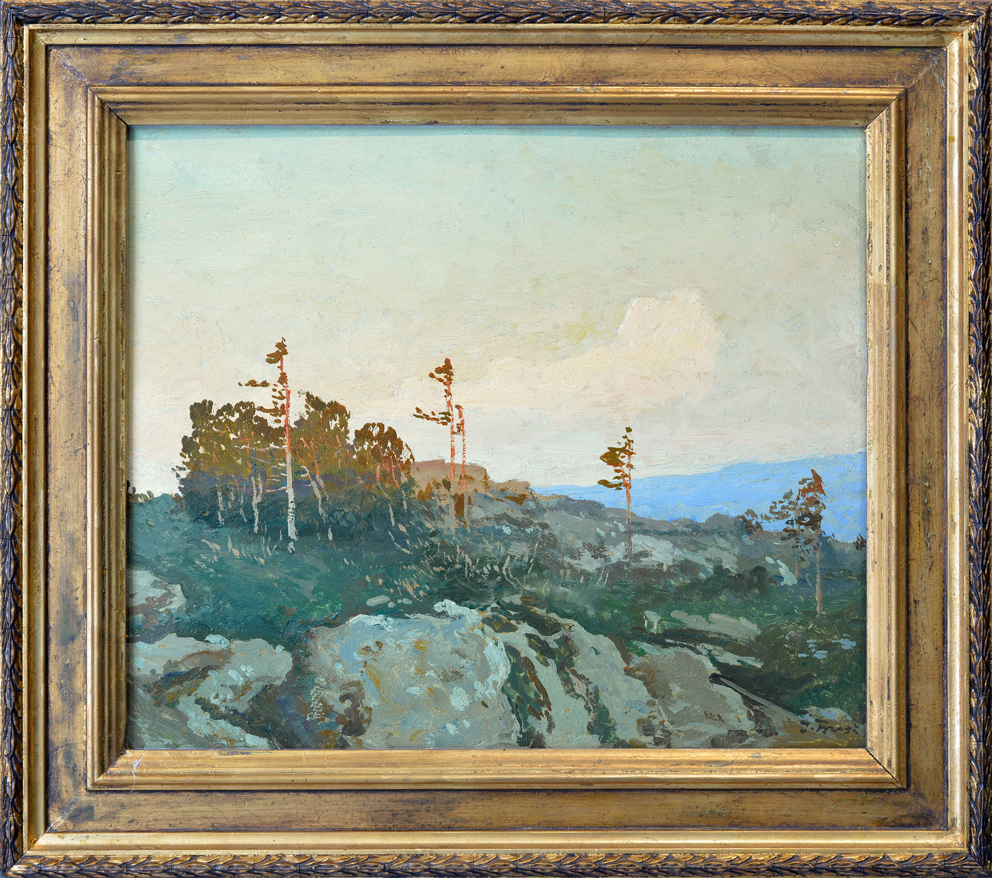 «Сосни на скелях» із серії «Подорож Італією», 1910-і - 2