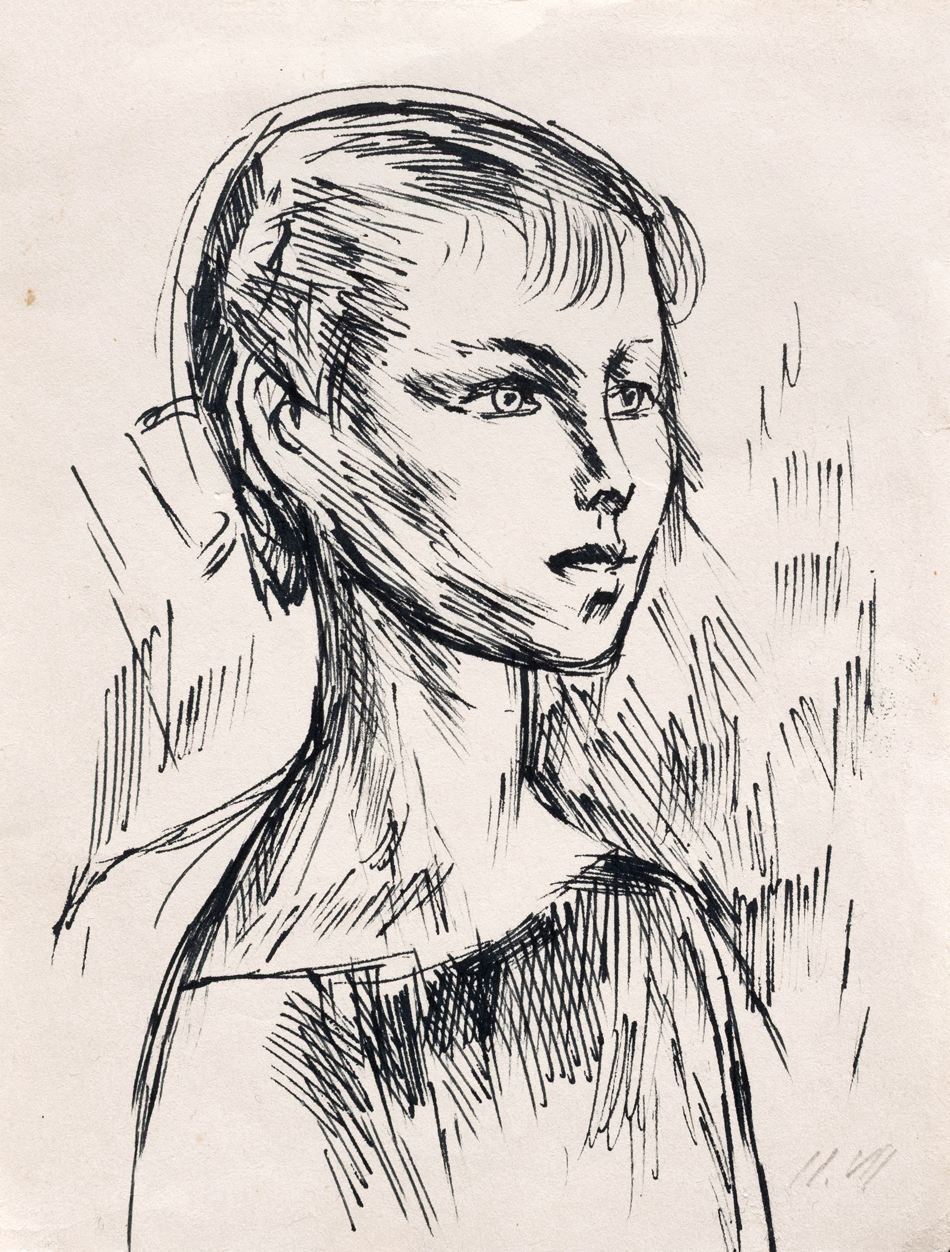  — «Дівчина», 1958