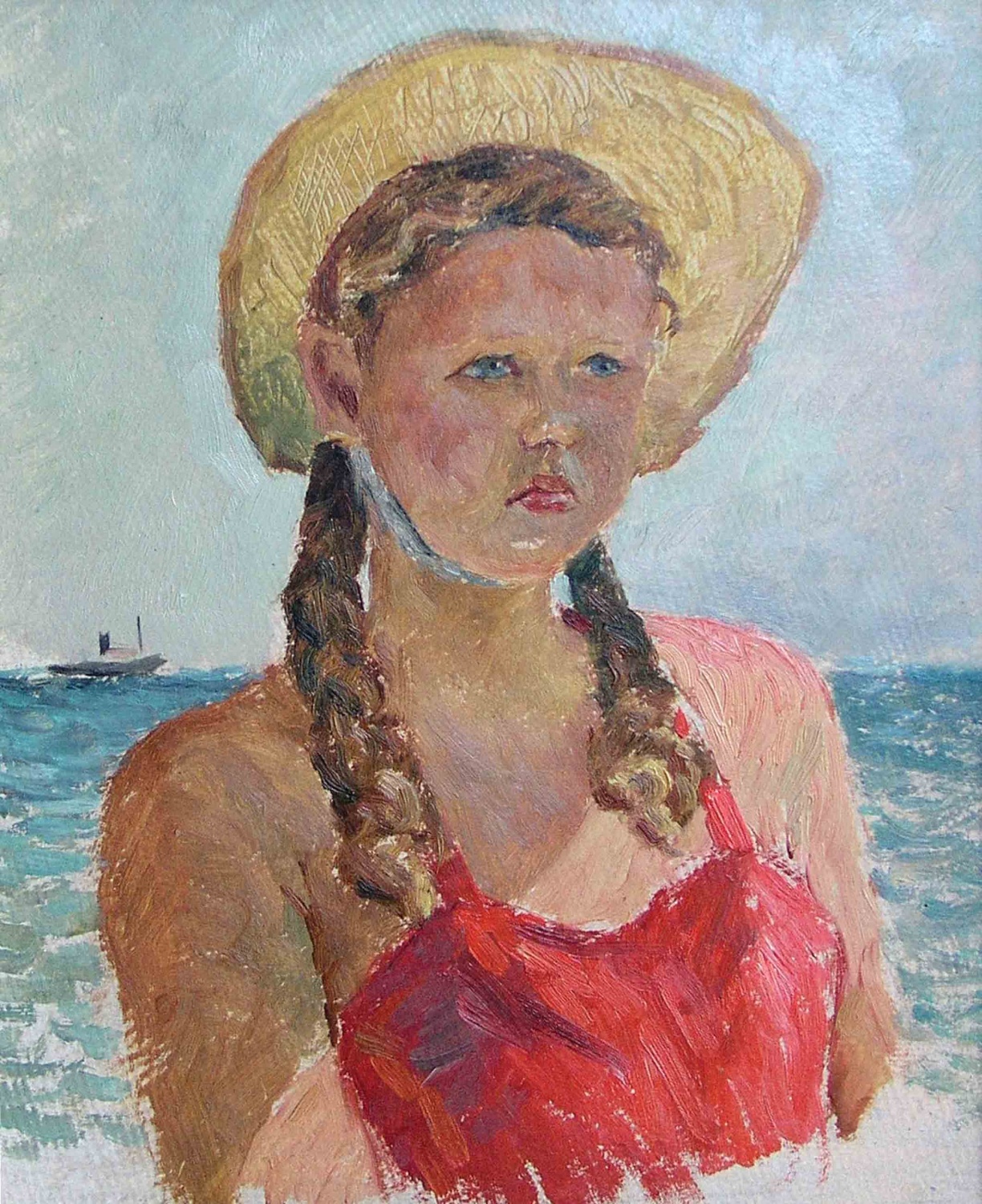 "Портрет дівчини", 1952