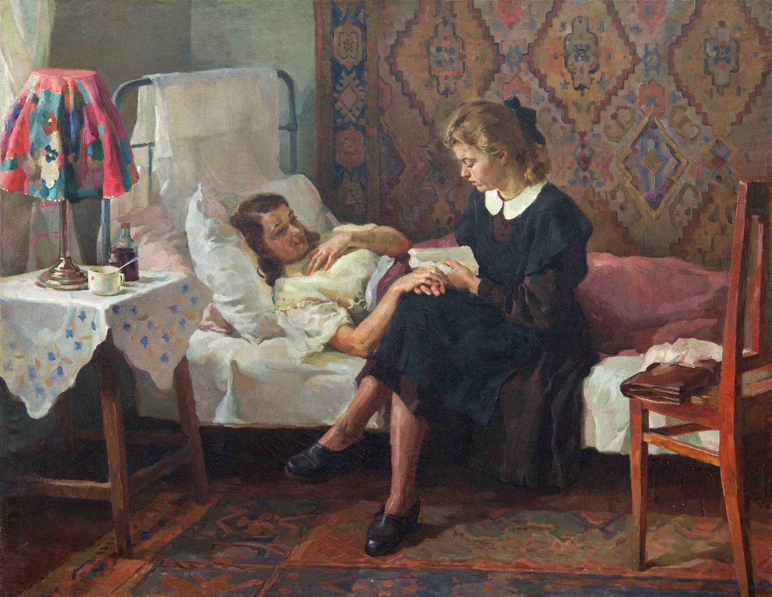 «У больной подруги», 1950-е