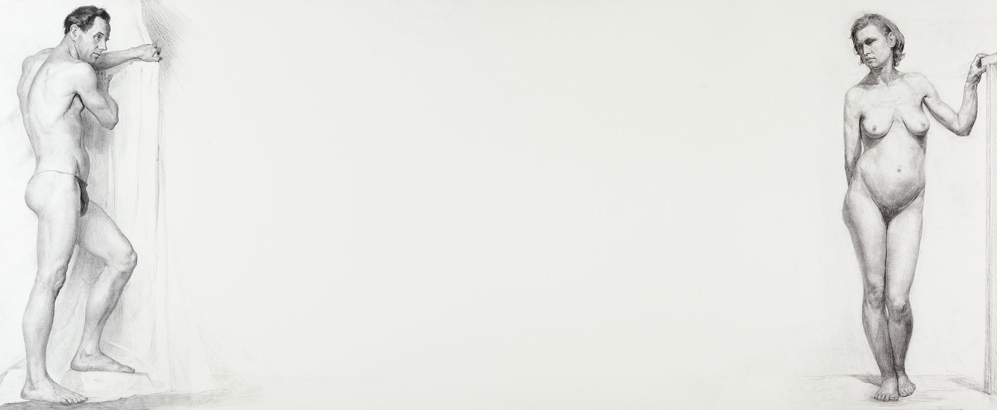 «Милование» из серии «Двойная обнаженная натура», 2012