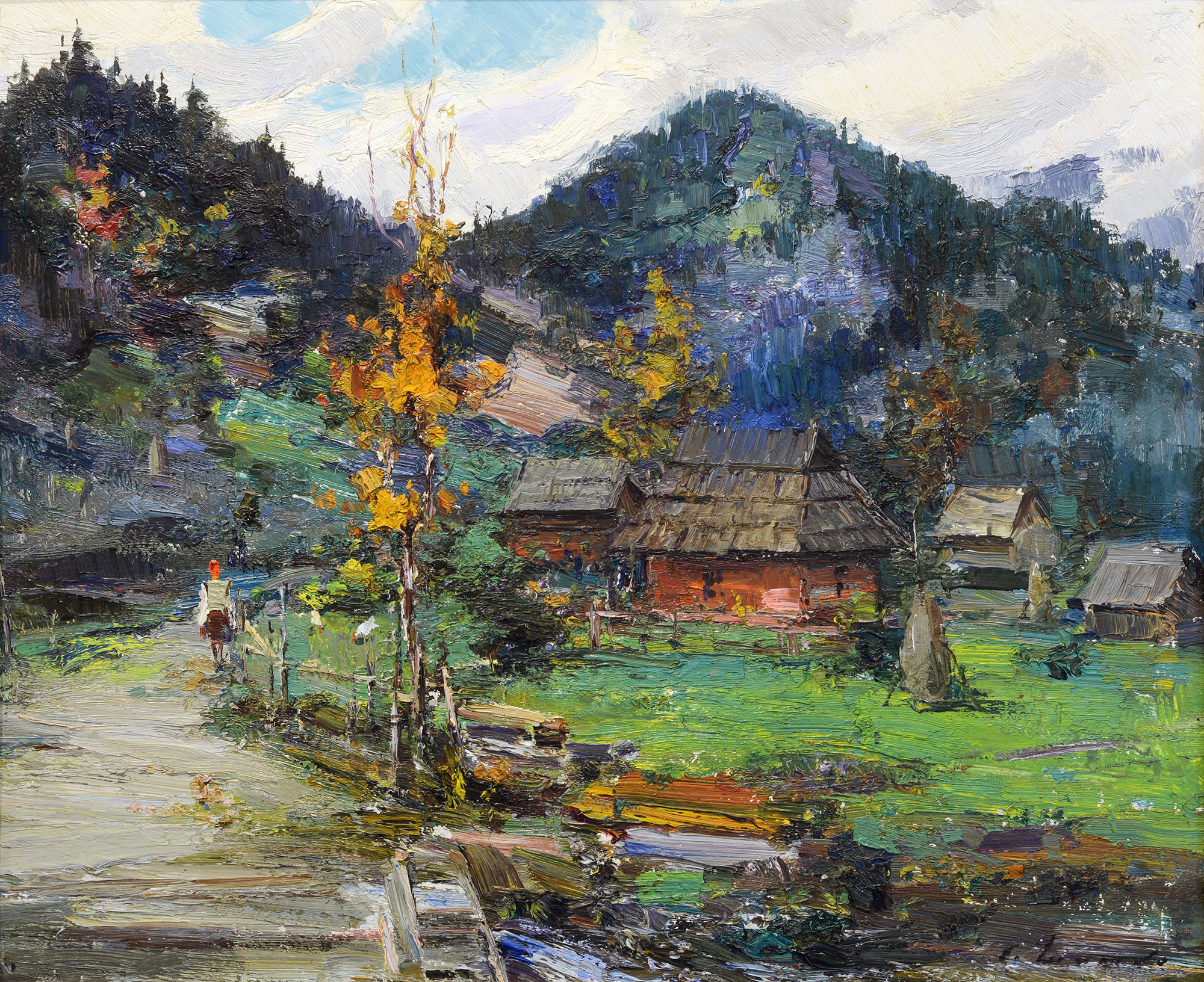  — «Карпатський пейзаж», 1956