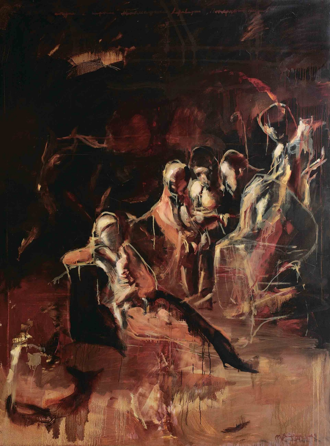 Штудии к картине Микеланджело да Караваджо «Поклонение пастухов», 2009
