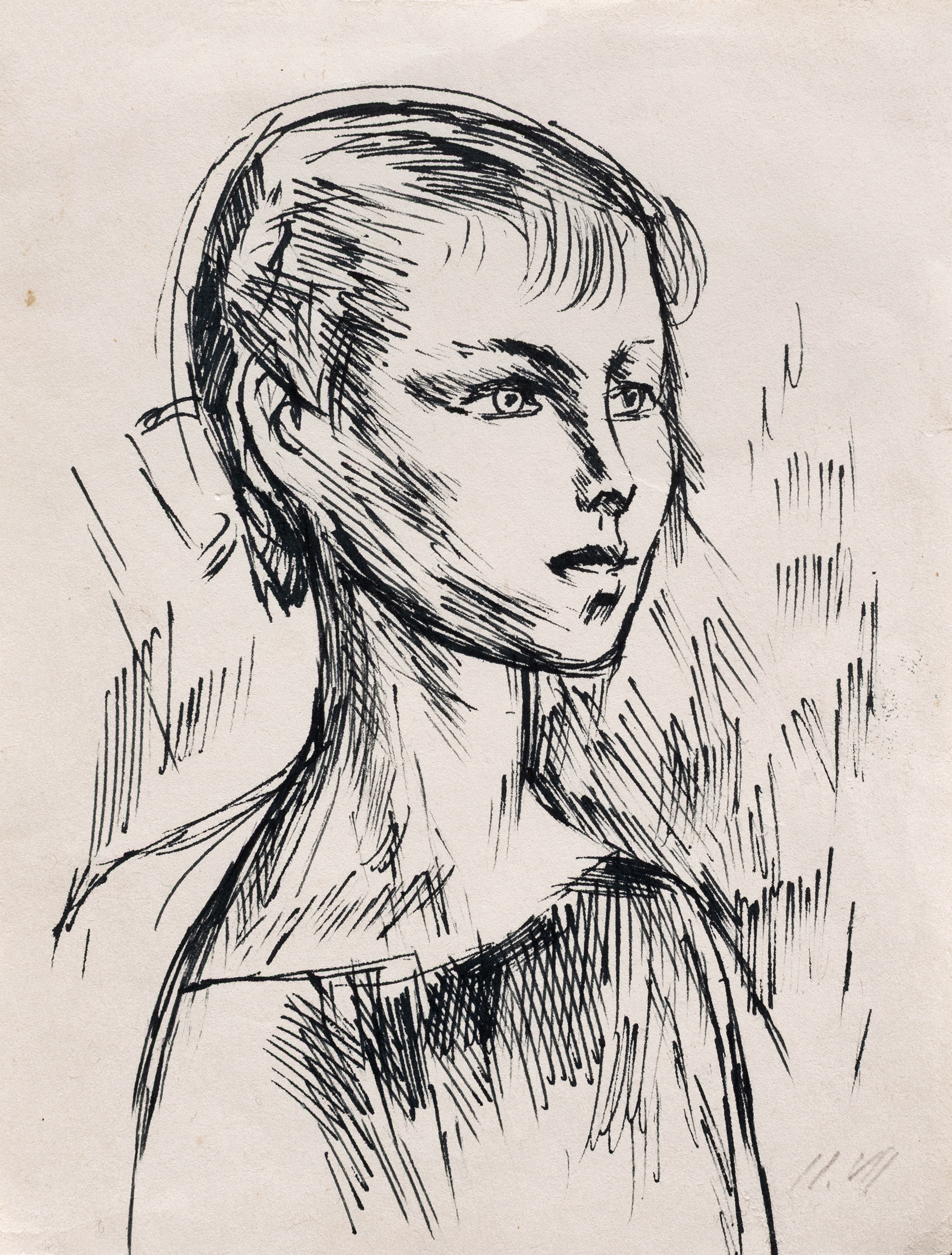  — «Дівчина», 1958