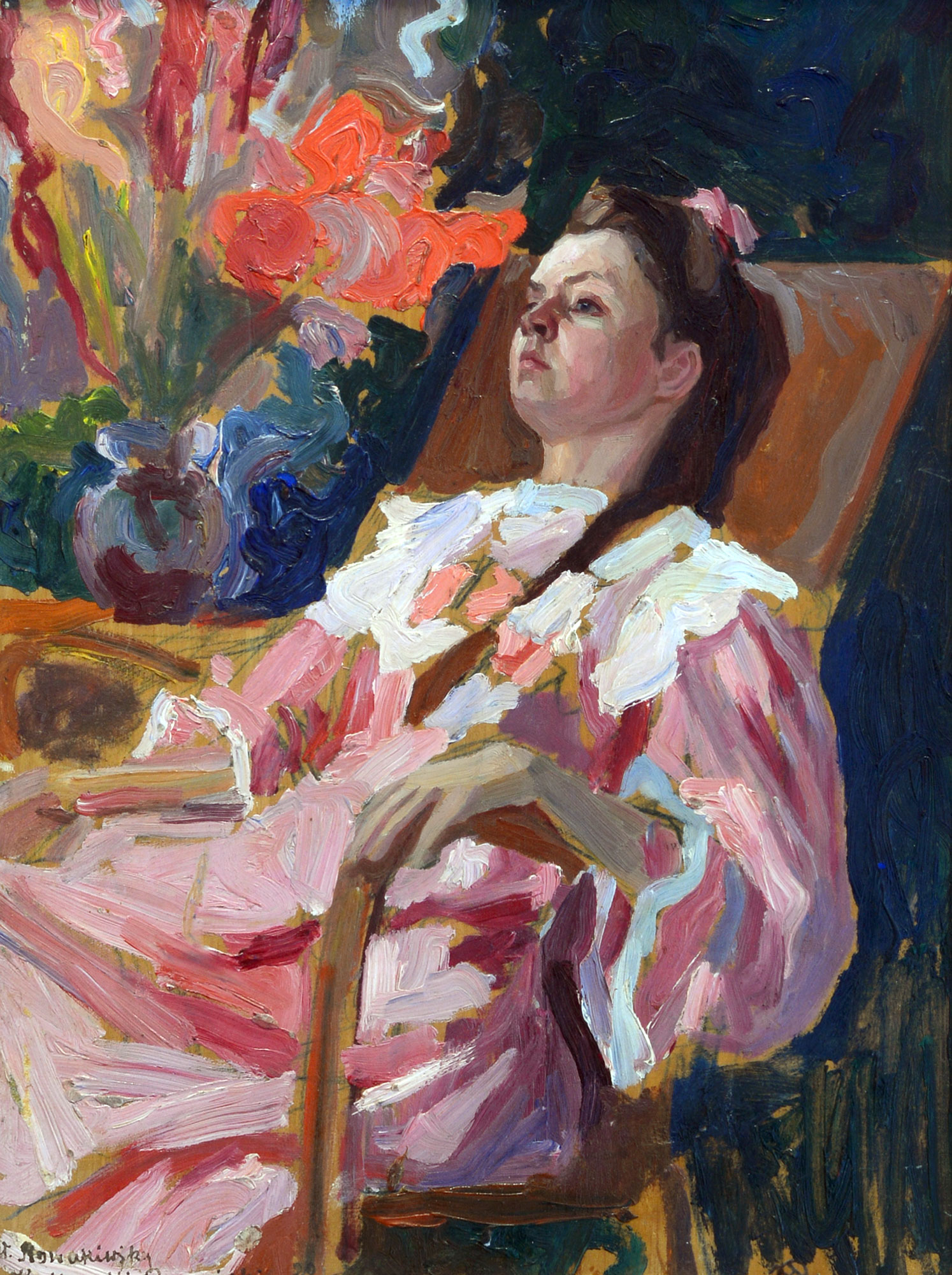  — «Дівчина в кріслі» (Портрет граф. Квілецької), 1907