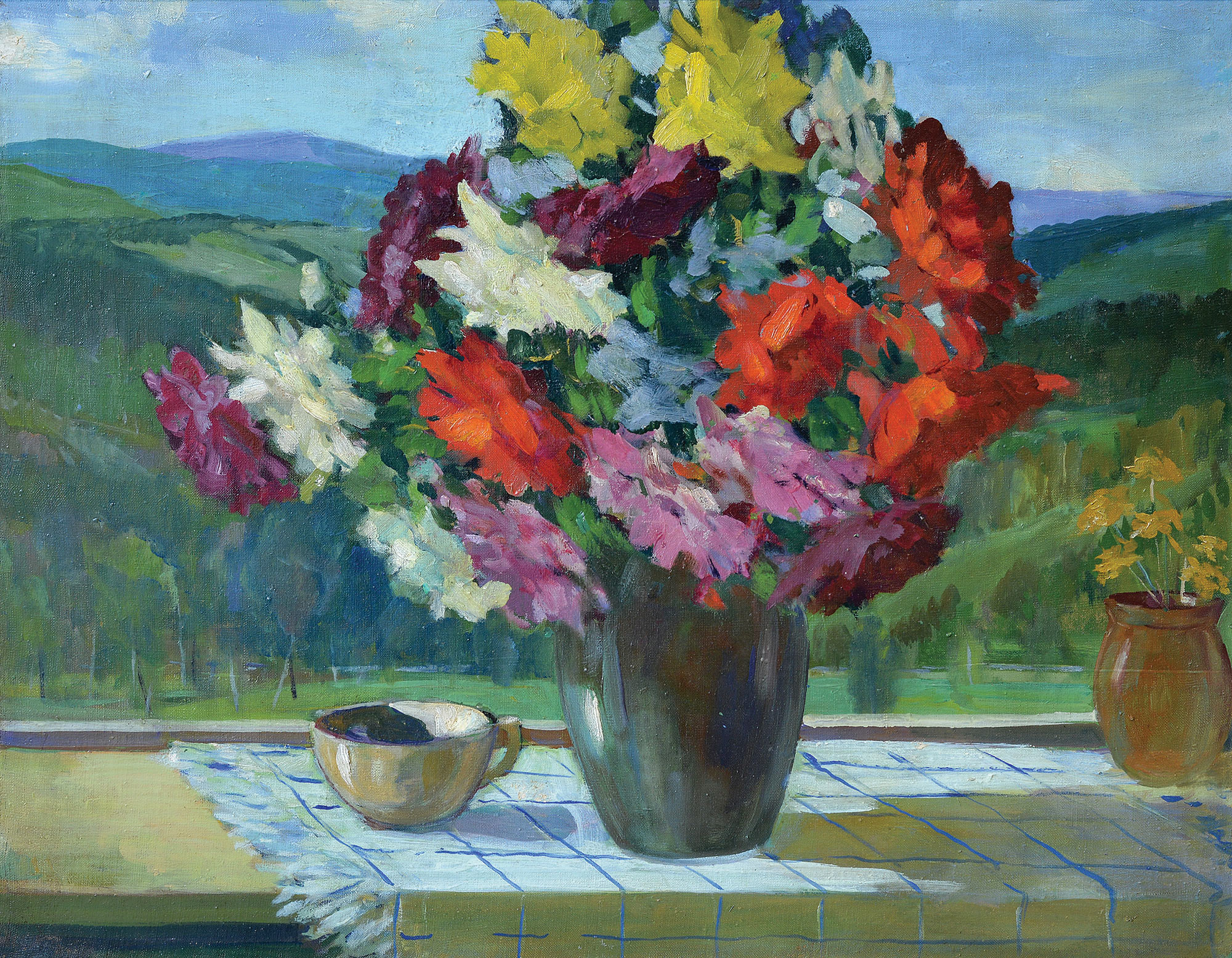 «Квіти на підвіконні», 1950-і