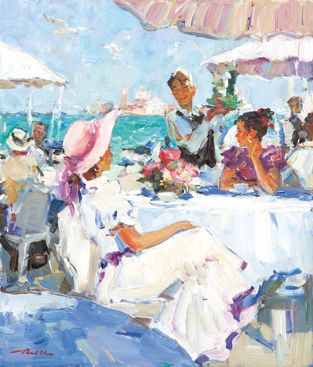 «В кафе у моря», 2010