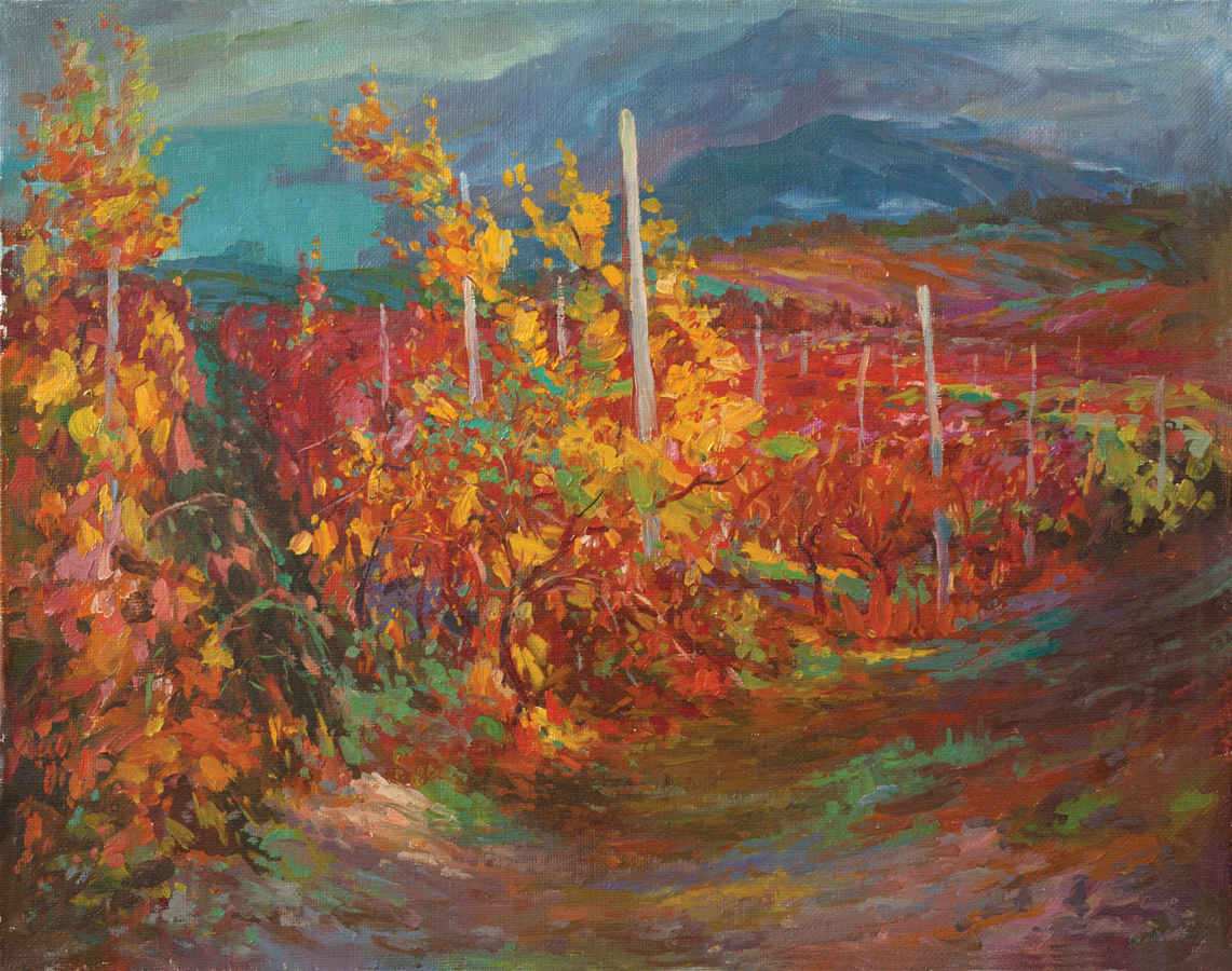 «Червоний виноградник», 1989