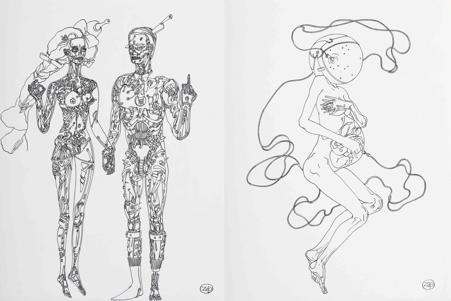 Диптих «Мадонна» и Барби и Кен», 2009, Из проекта «Амбивалентность»