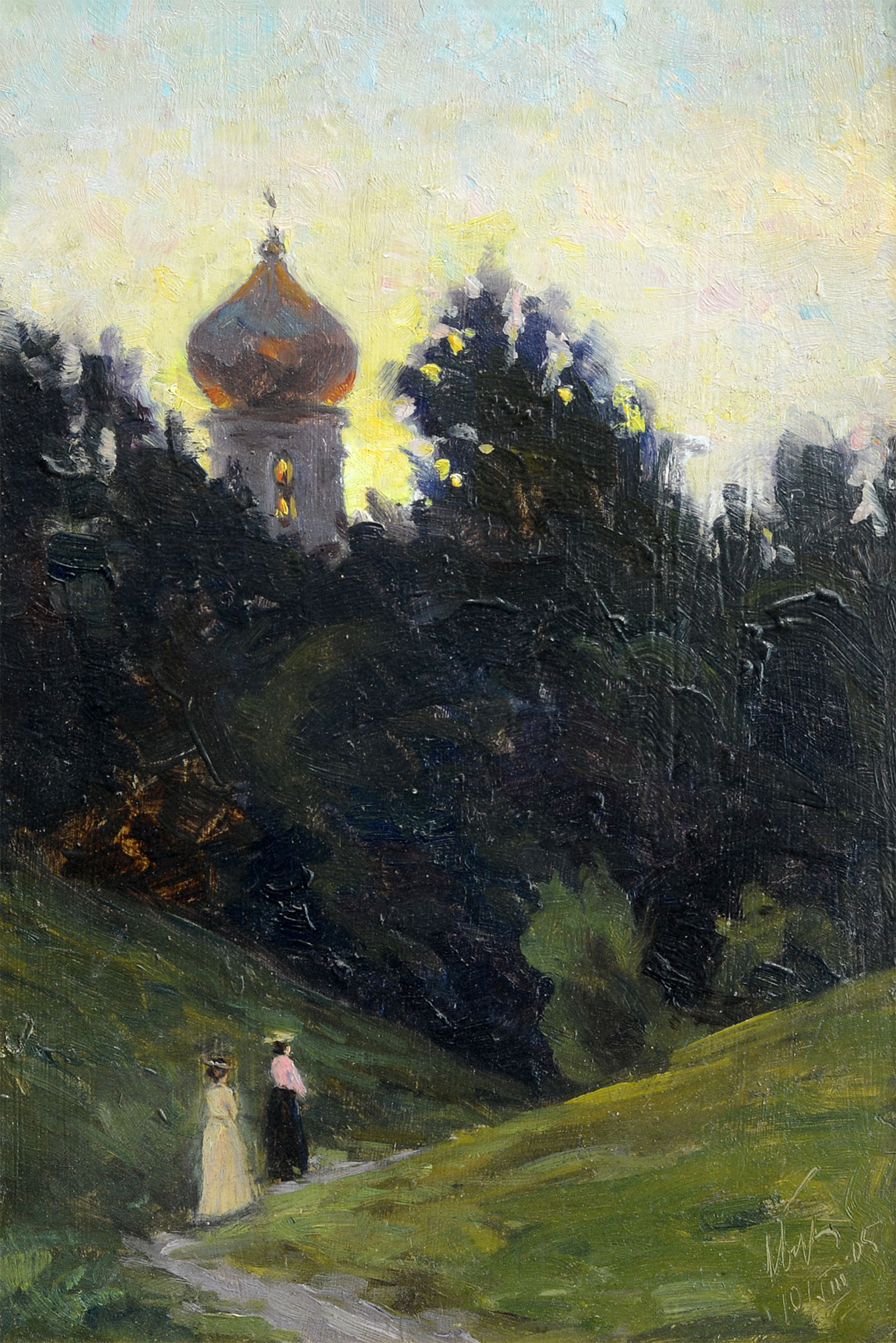  — «Прогулянка на заході сонця», 1905