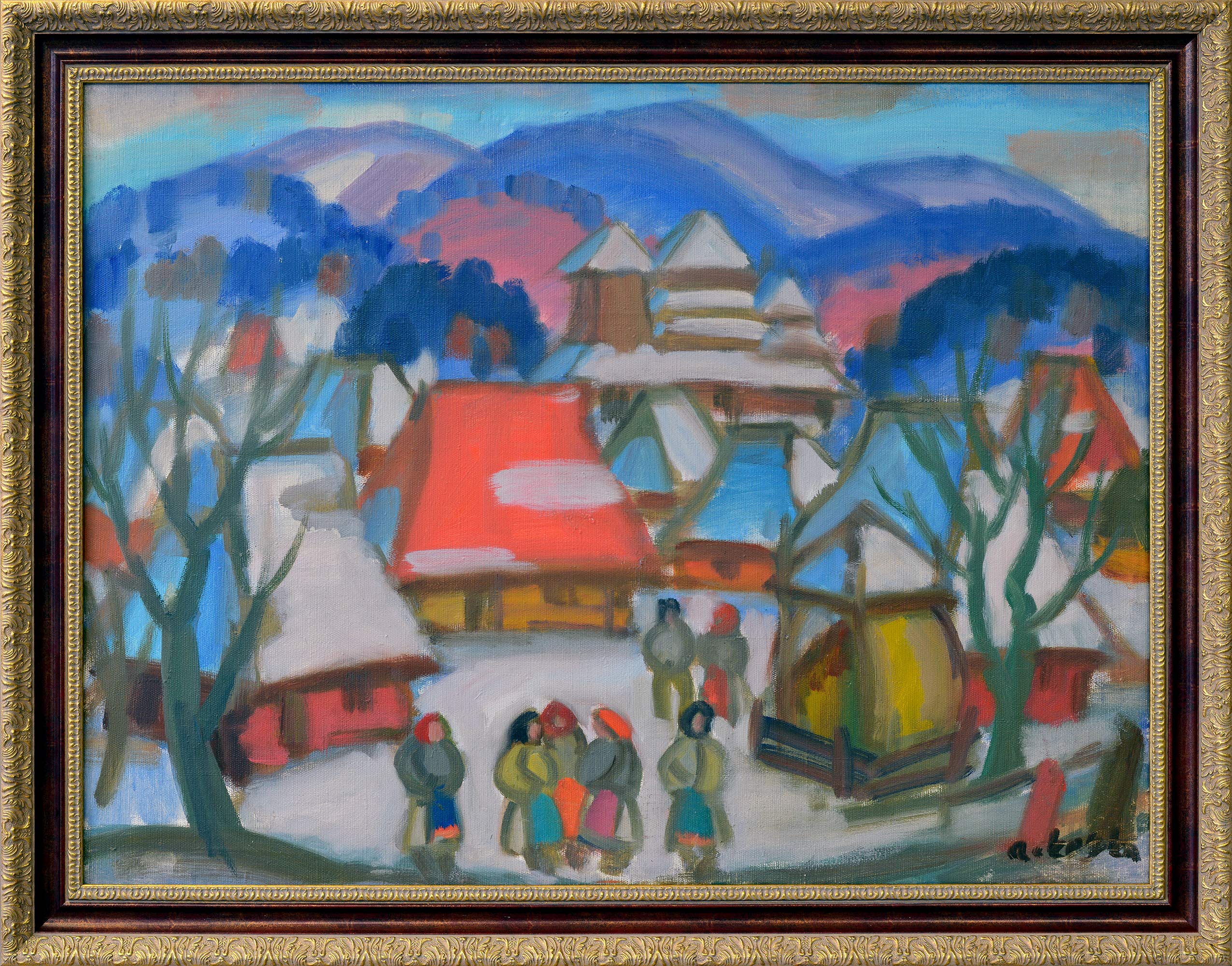 «Зима в гуцульському селі», 1970-і - 1