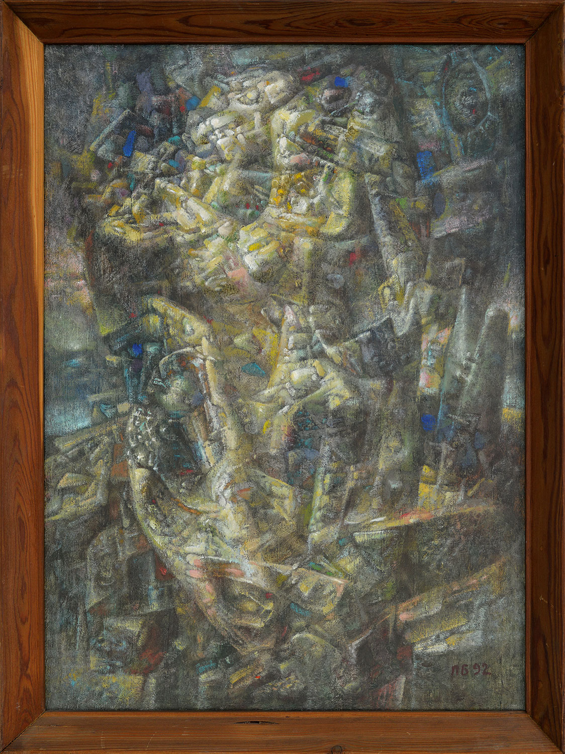 «Абстрактна композиція», 1992 - 1