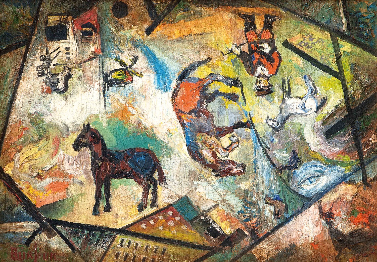 «Футуристическая композиция», 1940-е