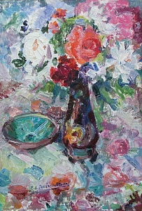  — «Натюрморт з тарілкою», 1970-і