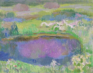 "Гуси на лугу", 1980-е