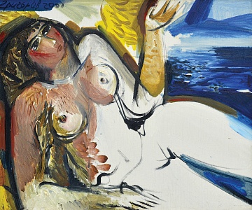 «Оголена біля моря», 2000