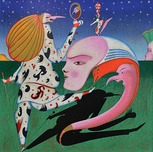 «Тень с зеркалом», 1997