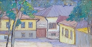 «Київ. Старі вулиці на Подолі», 1932