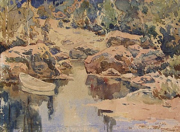 «На озере», 1917