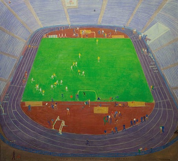 На стадионе Динамо день тренировок, 1968