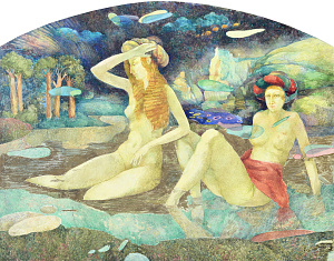 «Полночное купание», 1990-е