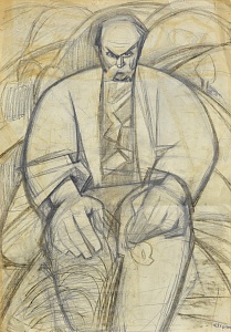  — «Т.Г. Шевченко» ескіз до вистави І. Драча «Ніж у сонці», 1962-1963