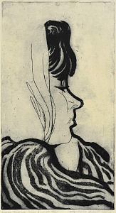  — «Жіночий профіль», 1963