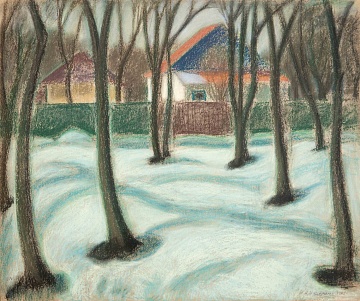 «Зима. Деревья », 1982