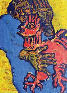  — «Портрет з півнем», 1994