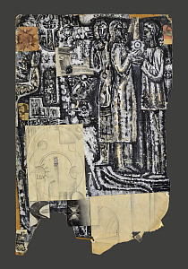 Эскиз к монументальному панно «В Эдемском саду», 1970-е