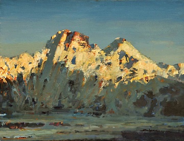 «Горы, освещенные солнцем», 2004 г.